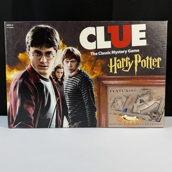 USAopoly Other - Hasbro Clue Harry Potter Board Game 2016 - 99% Complete Missing Only 3 Pt Tokens